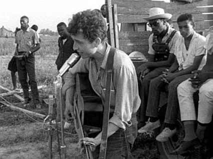 Dylan at Greenwood 1963