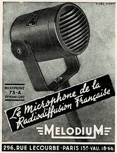 Melodium 75A old ad 