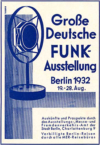 DRALOWID REPORTER DR 1 dralowid berlin funkausst 1932