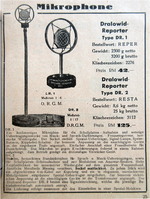 DRALOWID REPORTER DR 1 dralowid werbung