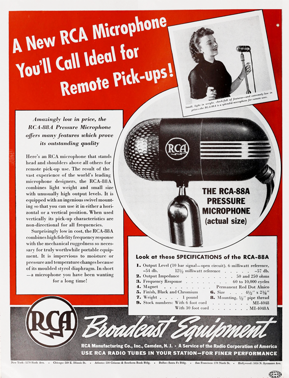 RCA 88A rca 88 a ad 1