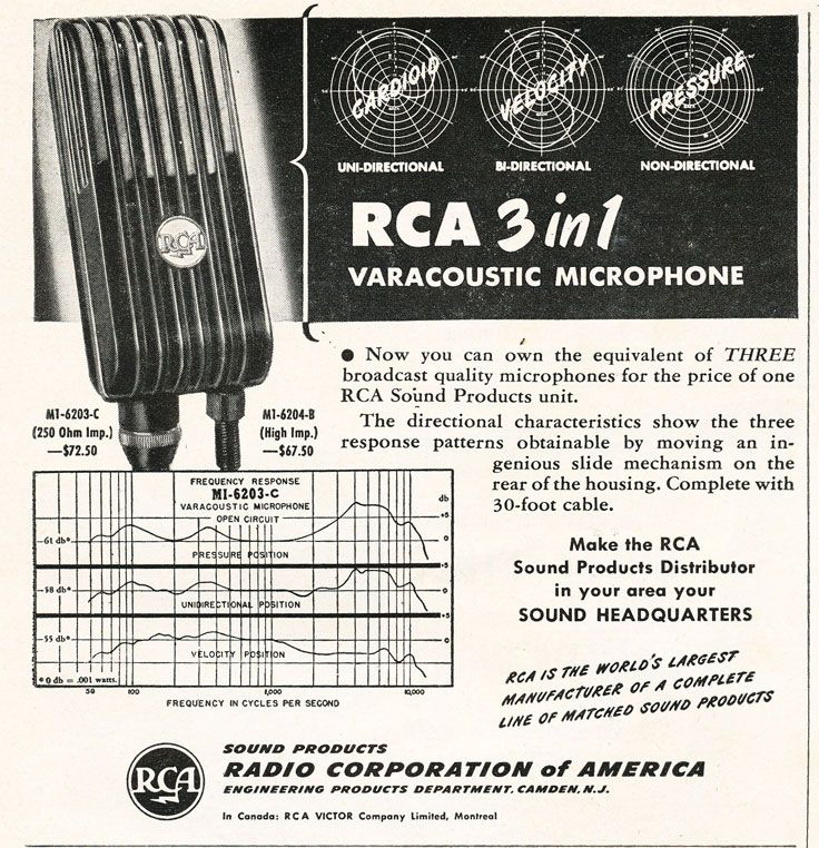 RCA MI6203 VARACOUSTIC rca varacoustic ad 3 in 1