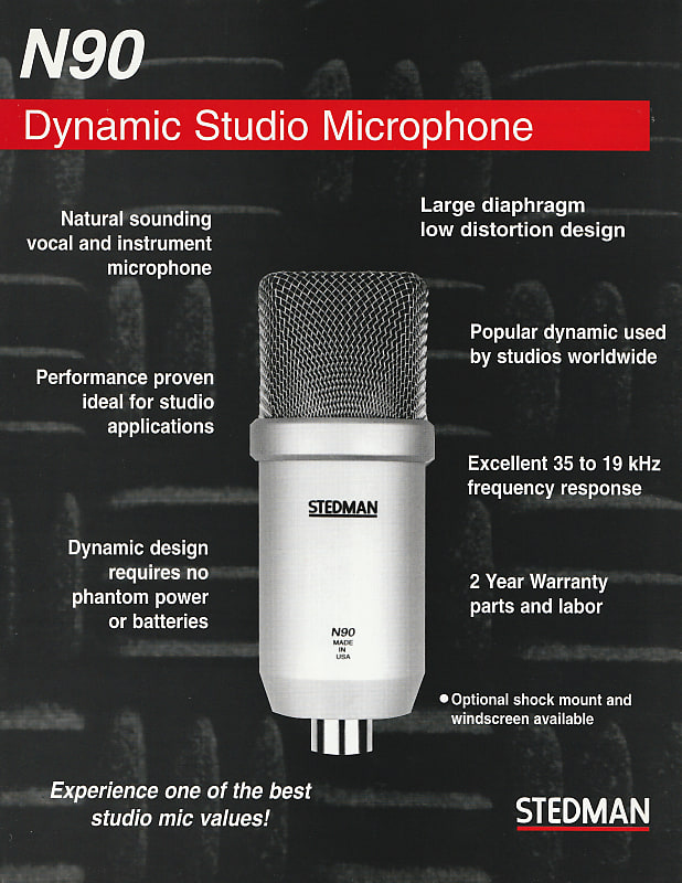 STEDMAN N90 steadman n90 90s us ad