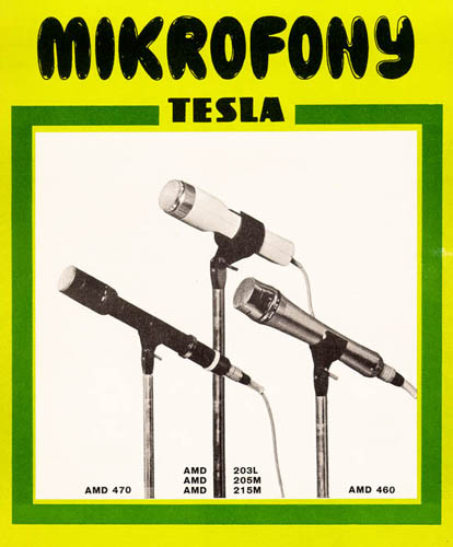 TESLA AMD 410N tesla mikrofony ad