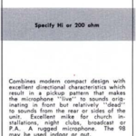 turner 98 from catalog