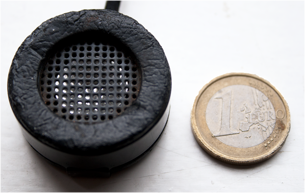 we lapel mic and euro for size we lapel mic and euro for size
