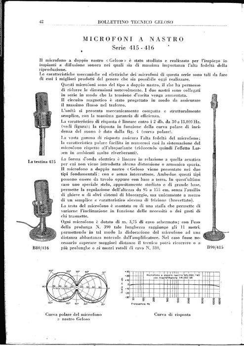 geloso 416 bolletino 1951 44 geloso 416 bolletino 1951 44