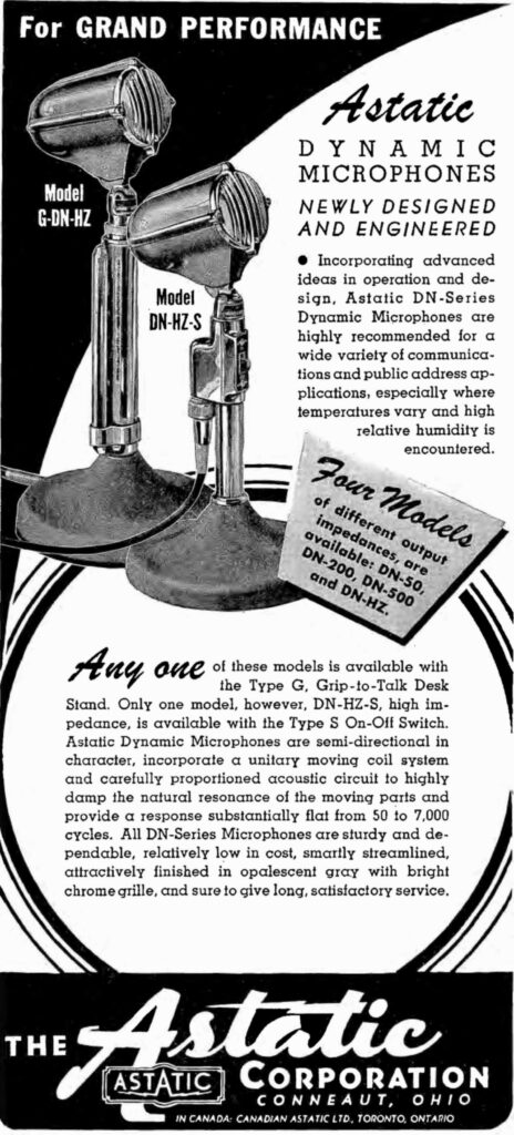 astatic 1946 dynamic ad kopie