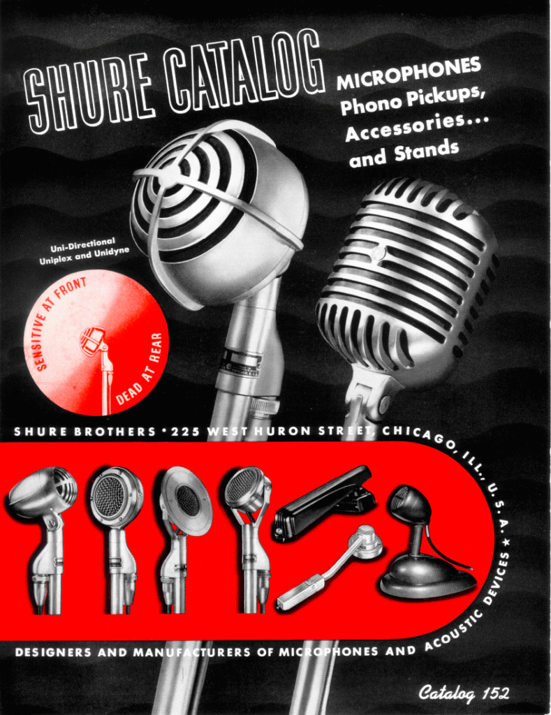 shure catalog 1939