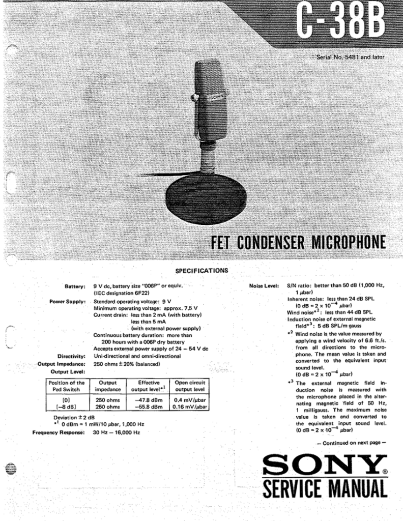 sony c38b service manual p1