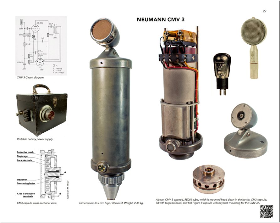 WITNESSES OF WORDS II - MORE ON VINTAGE MICROPHONES AND THEIR HISTORY wow 2 neumann cmv 3