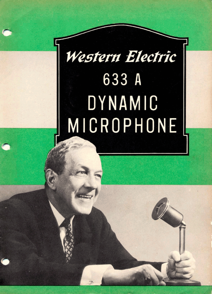 western electric 633a booklet 1